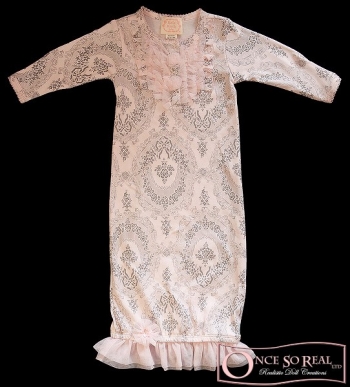 Biscotti Gown Vintage rosa, 1-tlg., *Gr. 50
