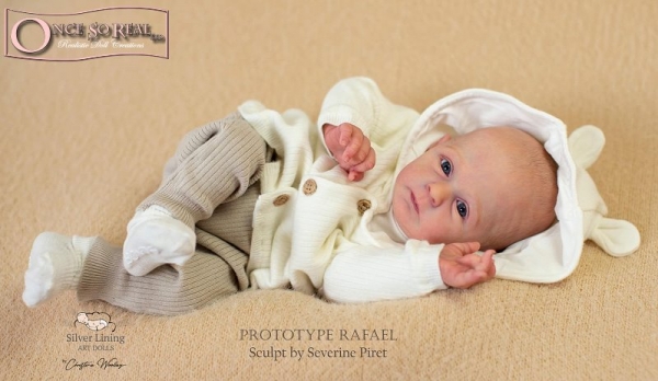 Kit bébé reborn Rafaël by Séverine Piret